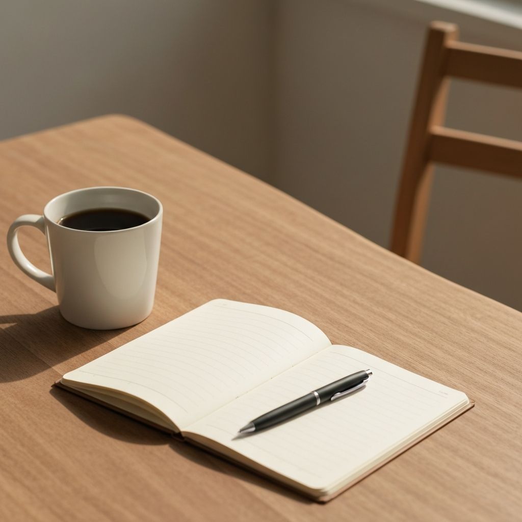 Ruhiger Morgen für Kontakt und Austausch